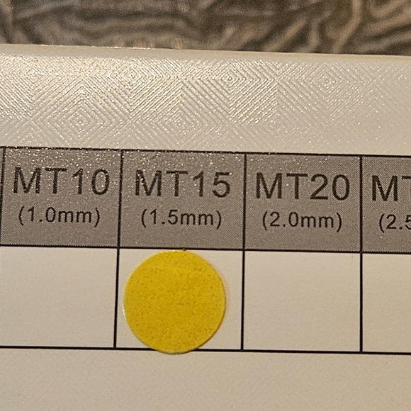 QTY 6 PROFESSIONAL TITANIUM MEDICAL GRADE 1.5 MM DERMA ROLLERS - Picture 3 of 4